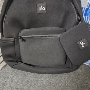 ALO Yoga Black Stow Backpack Womens